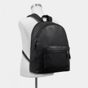Coach 蔻驰 West系列 男士真皮拼色大双肩包