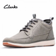 限尺码，Clarks 其乐 Orson Mid 男士真皮系带透气休闲鞋 Prime会员免费直邮含税