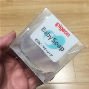 贝亲Pigeon婴幼儿儿童宝宝植物配方沐浴透明香皂 90g