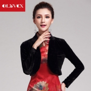 旗袍外搭女复古长袖百搭金丝绒小坎肩 券后￥68