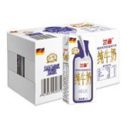 Lacheer 兰雀 3.6g高蛋白 脱脂高钙纯牛奶 1L*12 + 多美鲜 巧克力味 全脂调制乳 200ml*12