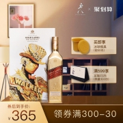 百周年纪念款 英国原产 尊尼获加 金牌威士忌 750ml 珍藏礼盒装  赠冰球模具+高杯