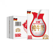 Lacheer 兰雀 唯鲜全脂牛奶高蛋白 200ml*24盒  69元，可低至44.25元