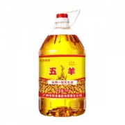 FIVERAMS 五羊  食用油 花生油 浓香压榨一级 5L  *2件