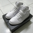 Nike 耐克 Air Jordan 1 Mid 纯白篮球鞋