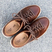 限UK7码，Clarks 其乐 Norsen 男士真皮系带休闲鞋 Prime会员免费直邮含税