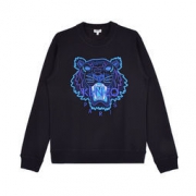 KENZO 高田贤三 2018新品圣诞系列 5SW001 4XV 男士虎头刺绣卫衣 1099元包税包邮