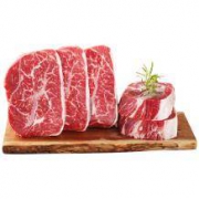 牛奋斗 原肉整切牛排套餐 10片/1500g 送煎锅