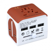 wonplug 万浦 LE-07 旅行转换插头3usb  59元包邮
