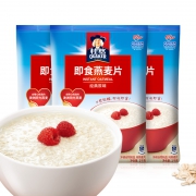 美国进口 桂格 即食免煮燕麦片 1000g*3袋 39.9元包邮 合6.65元/斤