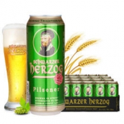 Schwarzer Herzog 歌德 黄啤酒 500ml*24听 *4件 189.76元（双重优惠）
