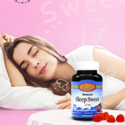 美国进口，Carlson康一生 红宝石褪黑素助眠片 60片 草莓味