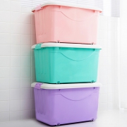 妙昂 加厚收纳箱 储物盒 40L*3个装 59元包邮 平常99元