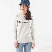 限M码，Champion 冠军牌 日本BASIC线 女士纯棉卫衣CW-K015 Prime会员凑单免费直邮含税