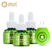 【润本】电热蚊香液3瓶+加热器