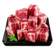 大牧汗 巴西精品牛腩块 4斤装*2件 +黑椒鸡排堡 120g*2件