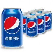 拼团价：百事可乐 330ML*6罐装