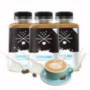 星巴克口感：Never Coffee 冷萃即饮拿铁咖啡 300ml*3瓶