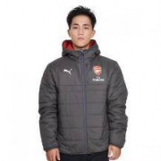 10点开始： PUMA 彪马 75170001 阿森纳 男款夹棉连帽夹克