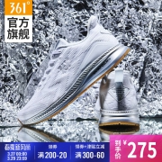 【钛速】361跑步鞋女鞋2019春夏减震跑鞋透气针织运动鞋女 实付到手275