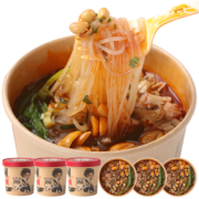 【食人族同款】网红重庆酸辣粉3桶