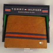 镇店之宝，Tommy Hilfiger 男士真皮钱包 31TL22X054