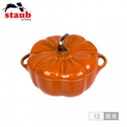 STAUB 南瓜造型 珐琅铸铁锅 0.5L *6件 678元包邮（需用券，合113元/件）