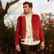限XL码，Lyle & Scott 苏格兰金鹰 Jumbo 男士羊毛翻领灯芯绒外套JK906V Prime会员免费直邮含税