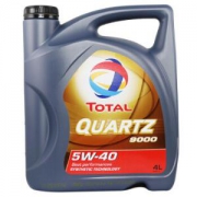 TOTAL 道达尔 快驰9000 5W-40 全合成机油 4L *5件