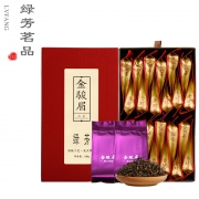 ￥108 绿芳茶叶 买1送1 金骏眉 小种红茶 春茶 茶叶 新茶礼盒装100g*2盒