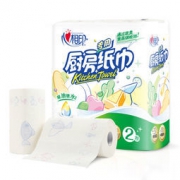 心相印 吸油纸厨房 厨房用纸卷纸吸水纸 75节卷纸*2粒 16.8元，可199-100