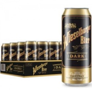 WIESELBURGER 威瑟尔堡 经典黑啤酒 500ml*24听 *3件