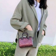 COACH  蔻驰 女士圣诞星辰亮片波士顿单肩斜挎包 F38063 2色