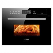 7日0点、移动端：Midea 美的 TQN34FBJ-SA 嵌入式多功能蒸烤一体机 3199元包邮