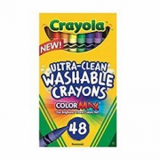 Crayola 绘儿乐 48色可水洗蜡笔 59元