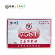 中茶牌 7581 云南普洱砖茶 熟茶 250克