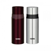 THERMOS 膳魔师 FFM-350 不锈钢保温杯 350ml*2个 酒红色+银色