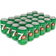 七喜 7UP 柠檬味 汽水碳酸饮料 330mlx24罐