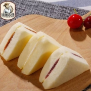 休闲农场 蒸三明治蛋糕500g*2箱装