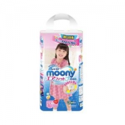 moony 尤妮佳 女婴用拉拉裤 XXL26片 *3件 +凑单品