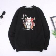 久吉良 男士套头印花卫衣