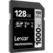 Lexar 雷克沙 1000X SDXC UHS-II U3 SD存储卡128GB 285元包邮（需用券）