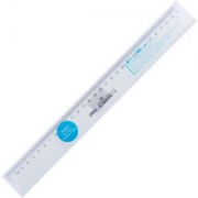 deli 得力 6230 塑料直尺 30cm