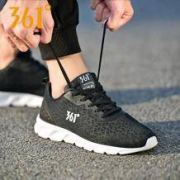361度 男士透气网面休闲跑步鞋