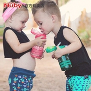 进口tritan材质，Nuby 努比 宝宝吸管杯 360ml