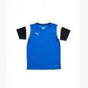 10日10点： 彪马PUMA 儿童蓝色短袖T恤