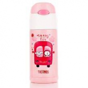 THERMOS 膳魔师 儿童保温杯 京东JOY联名款 粉色