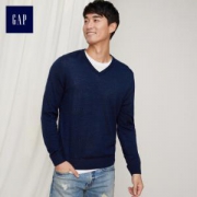 GAP 盖璞 315964 男士V领羊毛针织衫 *3件