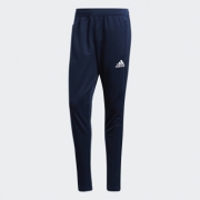 直降两百：Adidas 男士足球训练针织裤 Climacool面料
