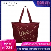 Radley 13981 女士字母帆布大号托特包 159元包邮